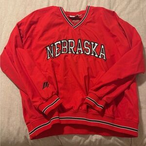 Nebraska Red Windbreaker Jacket